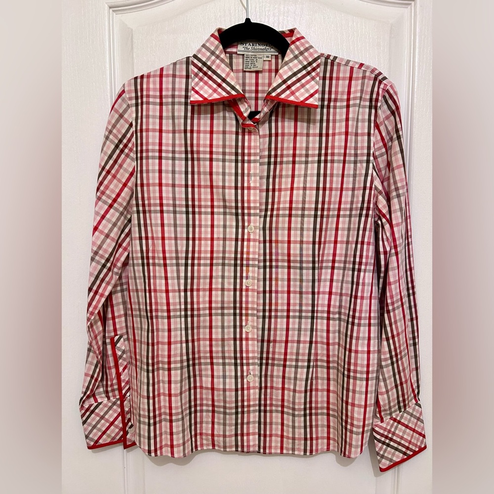 Starrington Custom Plaid Dress Shirt